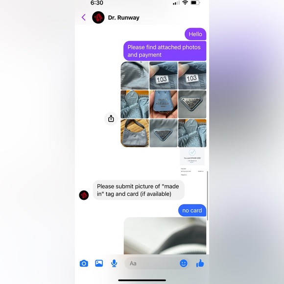 Prada Re-edition Bag "Sold" - Picture 14 of 15